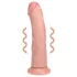 RealRock - vibrator s vakuumskim postoljem - realističan - 20,5 cm - bež