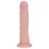 RealRock - vibrator s vakuumskim postoljem - realističan - 20,5 cm - bež
