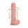 REALROCK - rotirajući vibrator - prirodan (20,5 cm)