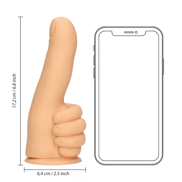 S-Line - dildo u obliku palca - natur