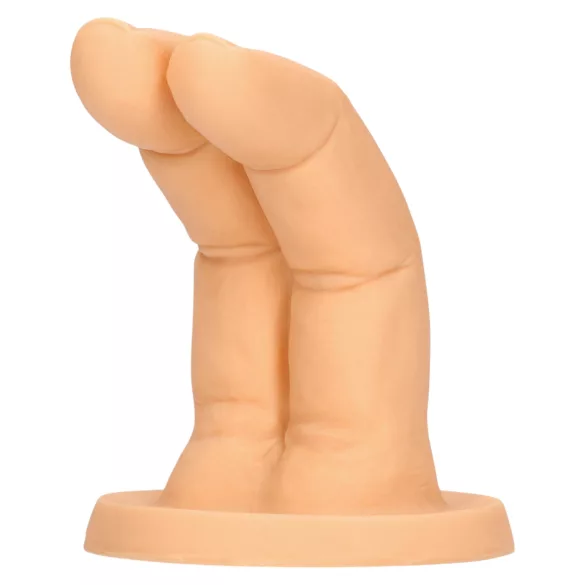 S-Line - dvoprstni dildo (prirodni)