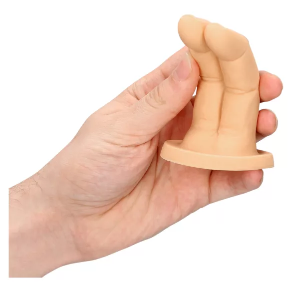 S-Line - dvoprstni dildo (prirodni)