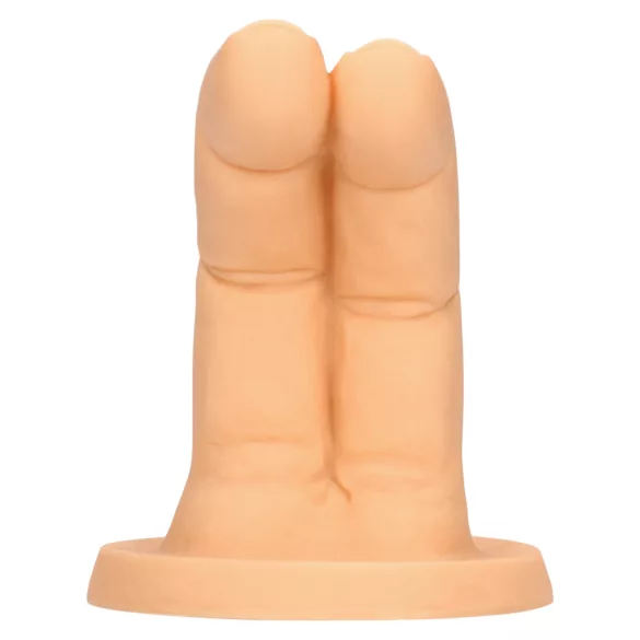 S-Line - dvoprstni dildo (prirodni)