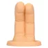 S-Line - dvoprstni dildo (prirodni)
