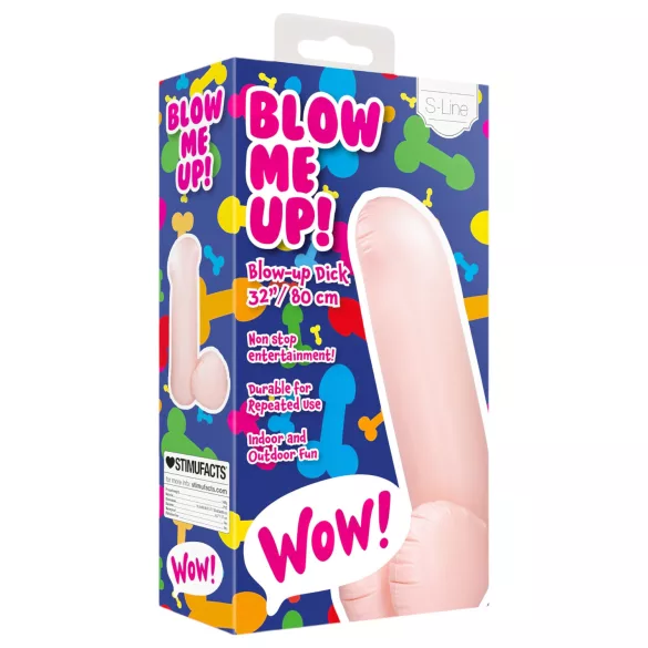 S-Line - Blow Me Up - napuhujući penis balon (80 cm)