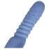 Loveline - zagrijavajući potisni vibrator (plavi)