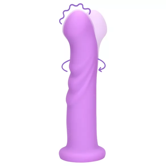 Loveline - rotirajući vibrator na baterije - pink