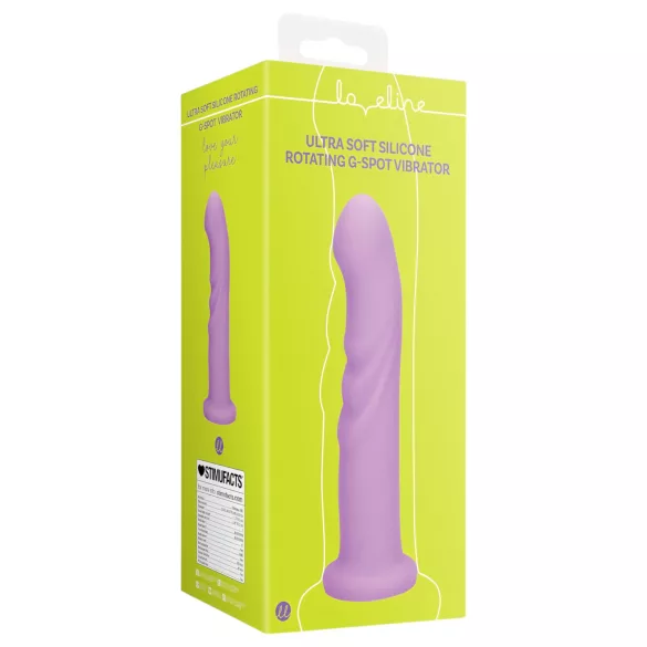 Loveline - rotirajući vibrator na baterije - pink