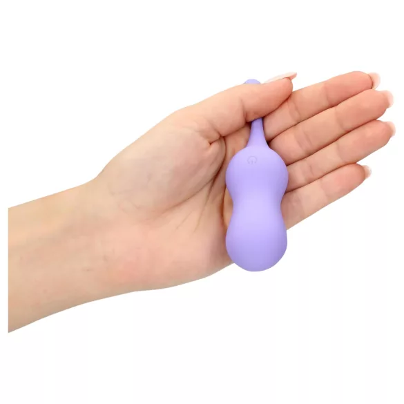 Loveline - vibratorna jaja na daljinsko upravljanje - punjiva - ljubičasta