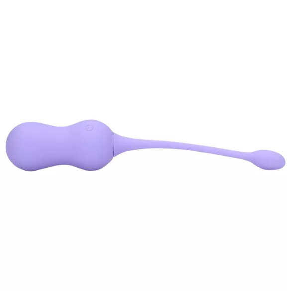 Loveline - vibratorna jaja na daljinsko upravljanje - punjiva - ljubičasta
