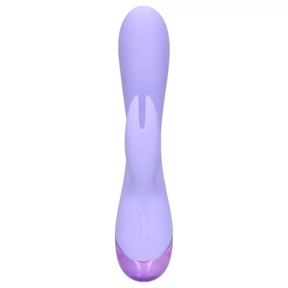 Loveline - vibrator zajačić s klitoralnim nastavkom - punjivi - ljubičasti