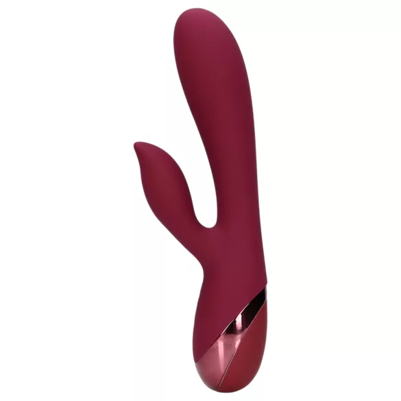 Loveline - vibrator za klitoris s rukom - punjivi - crveni