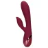 Loveline - vibrator za klitoris s rukom - punjivi - crveni
