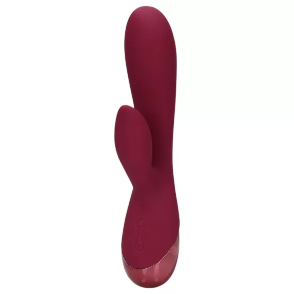 Loveline - vibrator za klitoris s rukom - punjivi - crveni