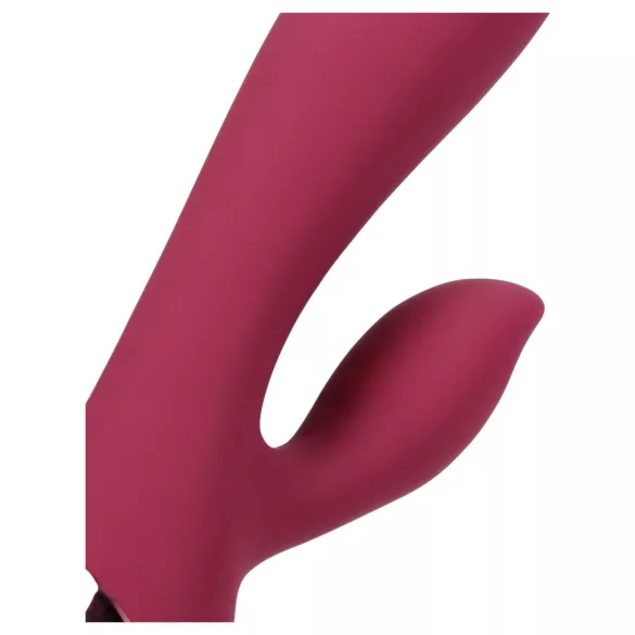 Loveline - vibrator za klitoris s rukom - punjivi - crveni