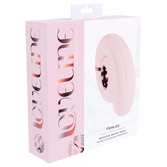 Loveline Perles - G-točka vibrator s kuglicama - silikon ružičasti