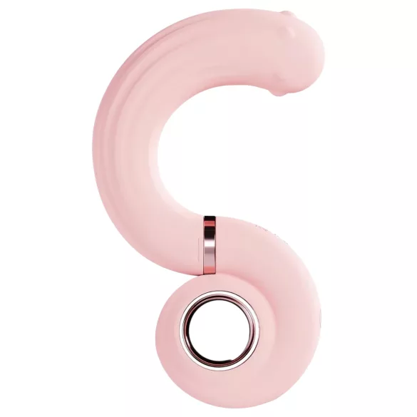 Loveline Perles - G-točka vibrator s kuglicama - silikon ružičasti