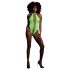 Ouch! - seksi otvoreni body - fosforescentni - neon zelena