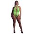 Ouch! - seksi otvoreni body - fosforescentni - neon zelena