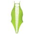 Ouch! - seksi otvoreni body - fosforescentni - neon zelena