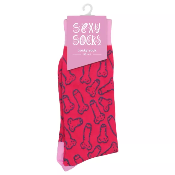 S-Line Sexy Socks - muške čarape - pamuk - penis motiv