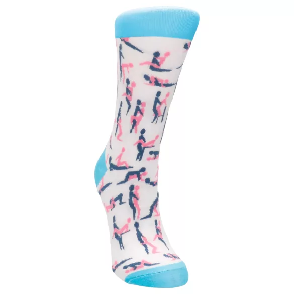 S-Line Sexy Socks - čarape od pamuka - kama sutra motiv - 42-46