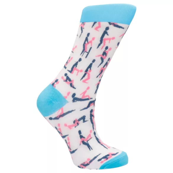 S-Line Sexy Socks - čarape od pamuka - kama sutra motiv - 42-46