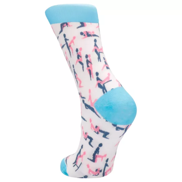 S-Line Sexy Socks - čarape od pamuka - kama sutra motiv - 42-46
