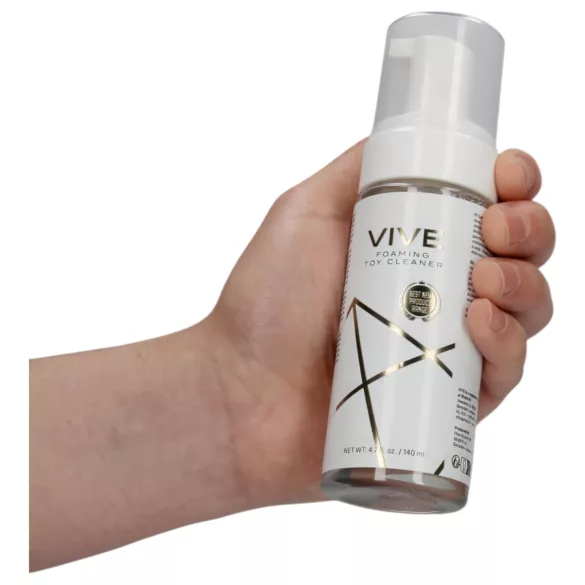 Vive - sprej za čišćenje erotskih igračaka - pjena - 140ml