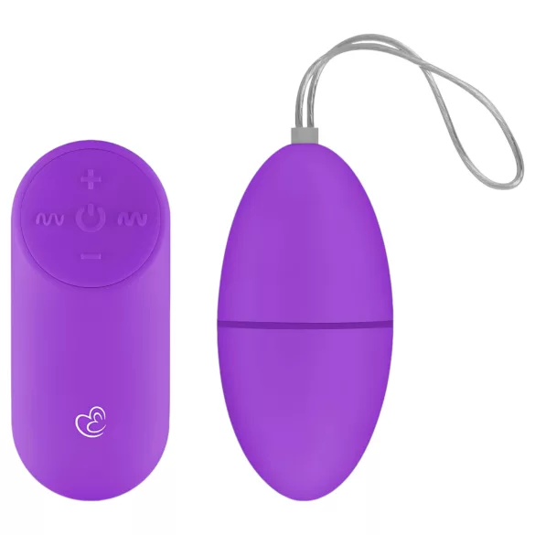 EasyToys - nosivo radiofrekvencijsko jaje s 7 ritmova vibracije (ljubičasto)