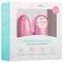 Easytoys - Vibrirajuće jaje s daljinskim - 7 funkcija - roza