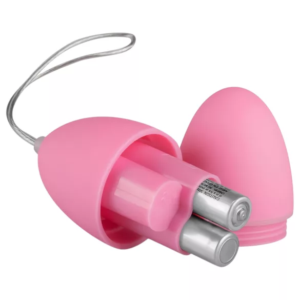 Easytoys - Vibrirajuće jaje s daljinskim - 7 funkcija - roza