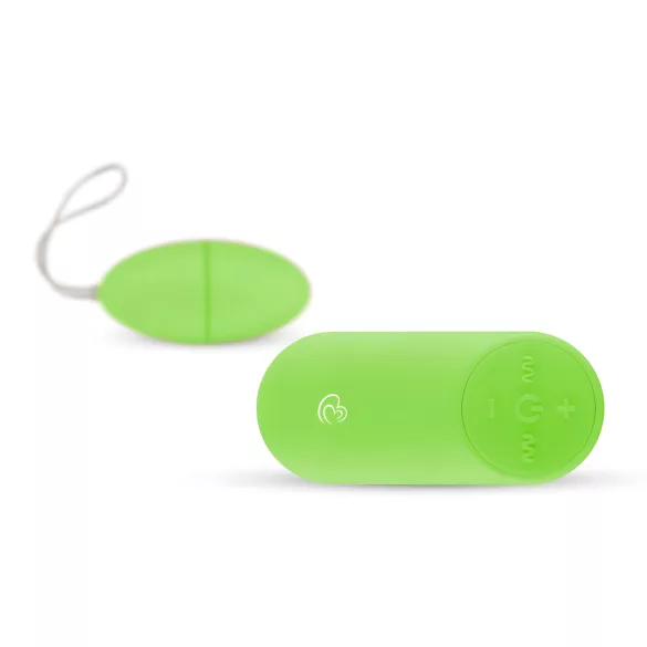 Easytoys - zeleni vibracijski jajčić s 7 ritmova