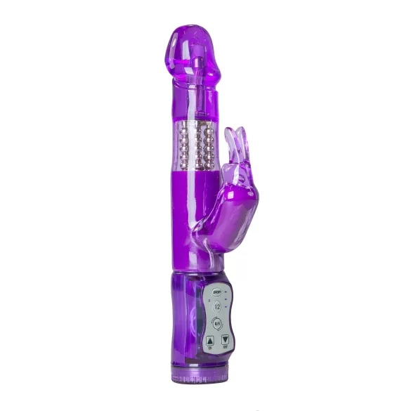Easytoys Rabbit - vibrator s rotirajućim kuglicama i za klitoris