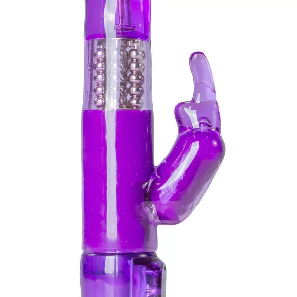 Easytoys Rabbit - vibrator s rotirajućim kuglicama i za klitoris