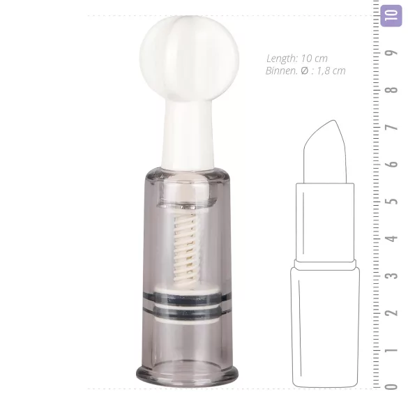 Easytoys - set pumpica za bradavice i klitoris (3 komada)