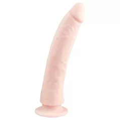 Easytoys - dildo sa vakuumom - 100% silikon - 21cm - natur