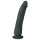 Easytoys - 100% silikonski dildo s vakuumskom bazom (21 cm) - crni