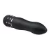 Easytoys Diamond Curved - mini vibrator štapić - crni
