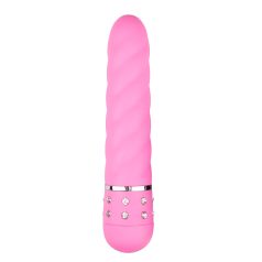   Easytoys Diamond - vibrator štapić zakrivljenog oblika - pink
