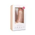 Easytoys - dildo s testisima i vakumskom bazom 20 cm - prirodna boja