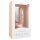 Easytoys - Dildo s vakumom i testisima (22,5 cm) - prirodna boja
