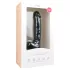 Easytoys - dildo s testisima i vakuumskom bazom - 22,5 cm - crni