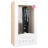 Easytoys - Veliki crni dildo s postoljem (26,5 cm) - s testisima