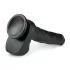 Easytoys - veliki dildo s testisima i vakuum bazom - 29,5 cm - crni