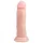 Easytoys - realistični dildo s vakuumskim postoljem 15,5 cm - natur