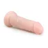 Easytoys - realistični dildo s vakuumskim postoljem 15,5 cm - natur