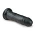 Easytoys - realistični dildo s vakuum postoljem (15,5 cm) - crni