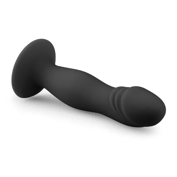 Easytoys - dildo s glavićem i vakumskom bazom - crni