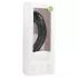 EasyToys - analni dildo zakrivljeni - silikon - crna